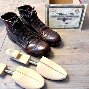 Certified wolverine, thousand mile RockFord Brown boot.